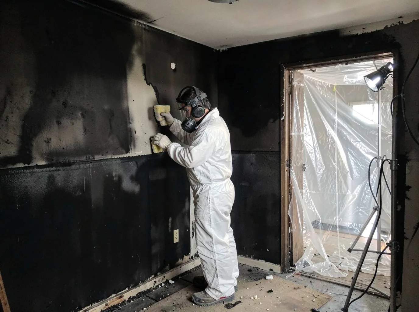 Fire Damage Restoration company in Red Rock, OK